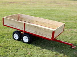 7500 1 Ton ATV Tandem Trailer