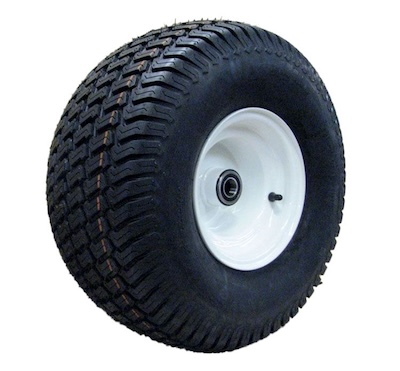 16 inch Ribbed Wheel Tire Assembly